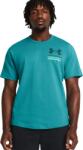 Under Armour Tricou Under Armour UA Rival Terry SS Colorblock 1383104-464 Marime M - weplaybasketball