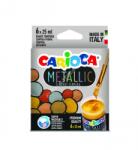 CARIOCA tempera 6 darabos 25 ml. Metál KO026