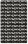  One Piece Black gumis lepedő 90x200 cm (AYM073690) - oliviashop
