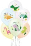 PartyPal Mintás lufi 11" 28cm 6db dinoszaurusz (LUFI106298)