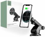  Vezeték Nélküli Autós Tartó Tech-protect A2 Magnetic Magsafe Dash Car Mount Wireless Charger 15w Black