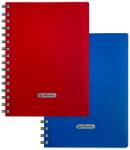 Herlitz Agenda Herlitz A5 nedatata, cu spira si coperta plastic (9488680)