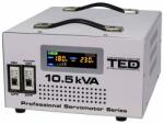 Ted Electric Stabilizator de tensiune automat, 10.5KVA / 6000W, 130-260V, servomotor, Afisaj LED (TED-SVC105)