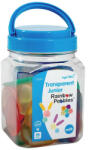 Edx Education Clear Rainbow Pebbles, set 36 de pietricele translucide (EDX-13228J)