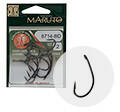 Maruto Horog 8714bd Carp Hooks Hc T. D. E. 5° Barbed Forged Black Nickel 10 (43010010)
