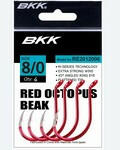 BKK Red Octopus Beak Harcsázó Horog 10/0# 3 Db/csomag (bkbp2024)
