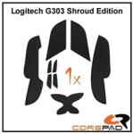 COREPAD Logitech G303 Shroud Edition Soft Grips fekete (CG71700) - bestbyte