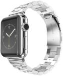 Techsuit Curea pentru Apple Watch 1/2/3/4/5/6/7/8/9/SE/SE 2/Ultra/Ultra 2 (42/44/45/49mm) - Techsuit Watchband (W036) - Silver (KF2317526) - vexio