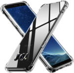 Techsuit Husa Husa pentru Samsung Galaxy S8 Plus - Techsuit Shockproof Clear Silicone - Clear (KF2317834) - vexio