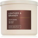 Bath & Body Works Leather & Brandy illatgyertya 411 g - notino - 10 410 Ft