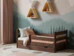 Komfortéka Kacper fenyő gyerekágy dió/dió fiók