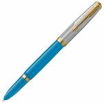 Parker Royal töltőtoll 51 Premium Türkiz Kék, Arany Klipsz 2169 (IRTNPAR0000268)