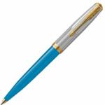 Parker Royal golyóstoll 51 Premium Türkiz Kék, Arany Klipsz 21690 (IRTNPAR0000229)