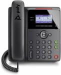HP Poly Edge B10 VoIP Telefon + Tápegység - Fekete (84C19AA#ABB) - pepita
