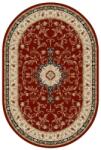 Delta Carpet Covor Oval, 50 x 80 cm, Grena, Model Lotos (LOTUS-523-210-O-0508) Covor