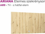  Ariana nappali szekrénysor AR9-es 90 cm TV-s hátfal elem
