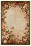 Delta Carpet Covor Dreptunghiular, 120 cm x 170 cm, Bej / Verde, Model Lotos (LOTUS-15003-130-1217) Covor