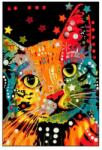 Delta Carpet Covor Dreptunghiular, 80 cm x 150 cm, Multicolor, Model Kolibri Pisica (KOLIBRI-11011-180-0815) Covor