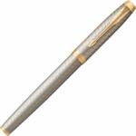 Parker IM töltőtoll Premium Warm szürke cizellált tolltest arany (IRTNPARTT00017)