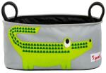 3 Sprouts - Organizator pentru cărucior Crocodile Green (748252728401)