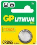 GP Batteries CR2025 gombelem, Lithium. B1525 (B1525)