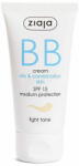  Ziaja BB krém zsíros és vegyes bőrre SPF 15 Light Tone (BB Cream) 50 ml