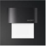 SKOFF LED lépcsőlámpa 0, 4W 3000K 10V DC IP20 matt fekete TANGO MINI STICK Skoff (SKOPR0505)