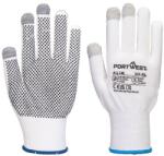  A118W7RXS Portwest Grip 13 PVC pöttyös érintőképernyős kesztyű (12 pár) (A118W7RXS)