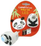 Landlite Panda LED-NL01 éjszakai lámpa kék fényű