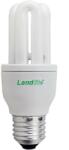 Landlite Energiatakarékos, E27, 9W, 450lm, 2700K, U csöves fényforrás (ELT/M-9W)