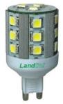 Landlite LED, G9, 5W, 300lm, 3000K fényforrás (LED-G9-5W)
