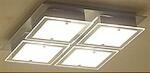 Landlite SHARONA MW-5424/4C-S modern mennyezeti lámpa 4xG9 40W 230V