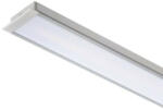  LED PROFILE A süllyesztett 1m alumínium/tej akril (R13864)