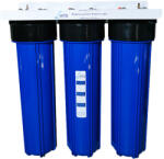 WTS Filtru apa Trio Big Blue 20 inch WTS (WTS001DUOBIGBLUE) Filtru de apa bucatarie si accesorii