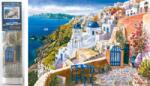 NORIMPEX - Puzzle Pictura cu diamant: Santorini 30x40cm - 1 - 39 piese