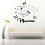  Sticker perete Manicure Nails 3