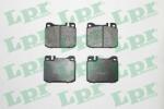LPR set placute frana, frana disc LPR 05P572 (05P572)