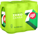 Pepsi Bautura Carbogazoasa cu Aroma de Lamaie fara Zahar, 6 x 330 ml, 7UP (5942204004963)