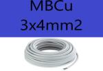  MBCu 3x4mm2 kábel (NYM-J 3x4mm2)