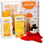 Weleda Kit pentru bebelusi, crema, ulei si jucarie, Weleda