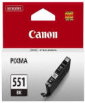 Canon Cartus Canon CLI-551BK, negru, 330 pagini, compatibil cu imprimantele Canon