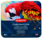 Derwent CHROMAFLOW színes ceruza készlet fémdobozban 48 szín