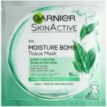 Garnier Mască de țesut cu extract de ceai verde - Garnier Skin Active Green Tea Moisture Bomb Eye Tissue Mask 32 g Masca de fata