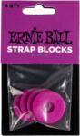 Ernie Ball 5618 Strap Blocks hevederzár Purple