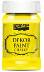 Pentacolor Dekor krétafesték 100 ml citromsárga