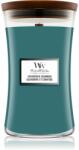 WoodWick Evergreen Cashmere lumânare parfumată 610 g