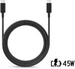 Samsung EP-DX510JBE gyári Type-C/Type-C adat- és töltőkábel 1, 8m - 5A - fekete - ECO