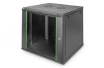 ASSMANN DN-19 12U-6/6-EC-SW rack-uri Raft montat pe perete Negru (DN-19 12U-6/6-EC-SW)