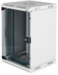 ASSMANN 10" and 19" combi wall mounting cabinet 10U horizontal (10"), 5U vertical (19"), grey (DN-1019)