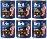 Brit Premium by Nature Lamb and Buckwheat 6x800 g mancare umeda caine, miel si hrisca